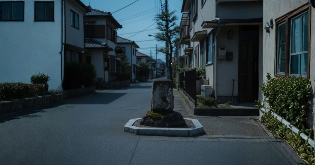 街中石碑