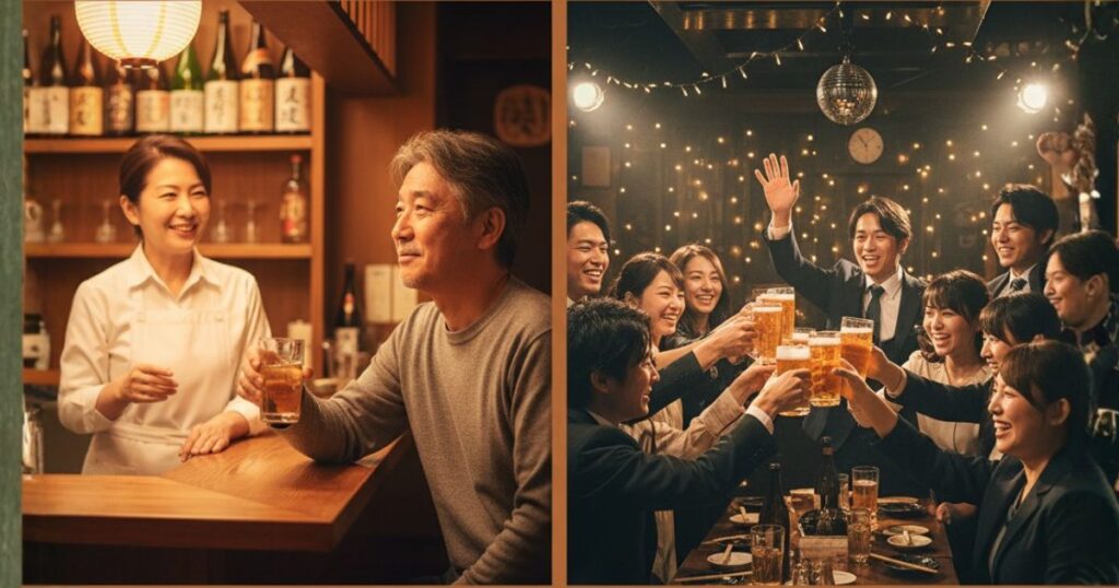 お客さんの違い