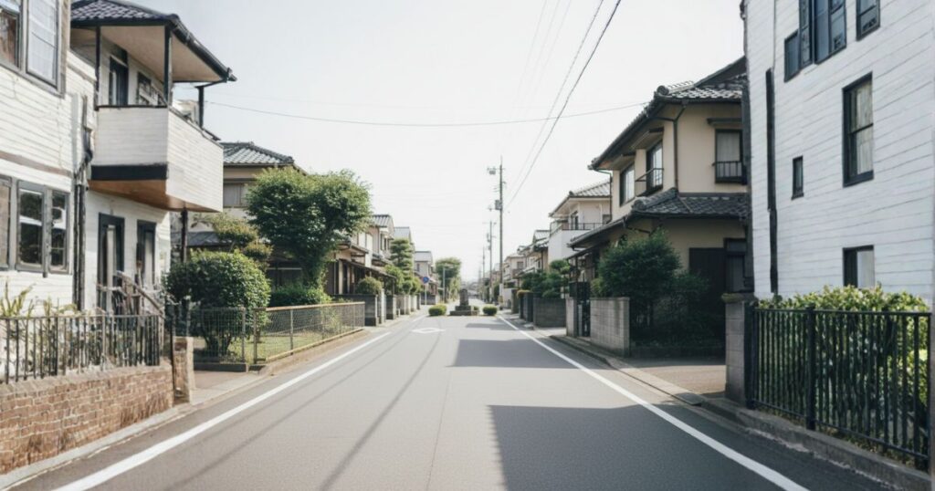 昼間の石碑