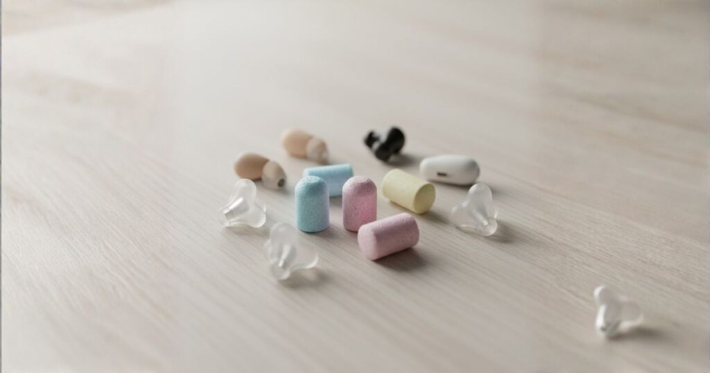 たくさんの耳栓