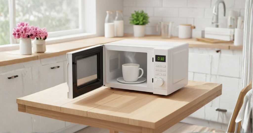 電子レンジで作るホットミルク