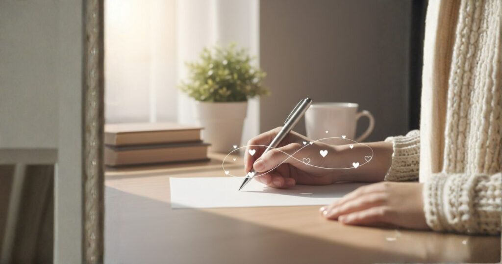 スラスラ書いている人