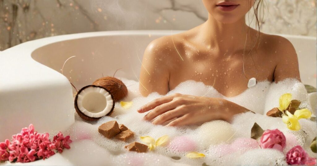 ココナッツ風呂